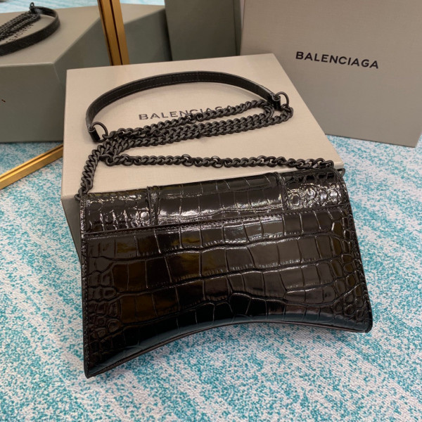 Ba*len*cia*ga hourglass chain bag