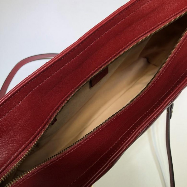 G*u*i gg marmont matelassé medium tote