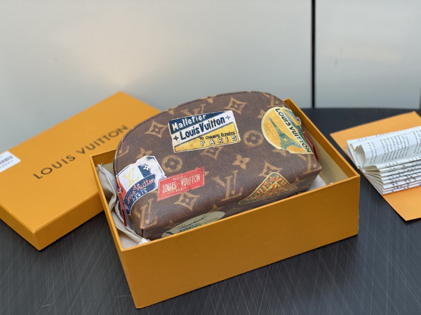 l0*is V*t0n cosmetic pouch pm-19*12*6cm