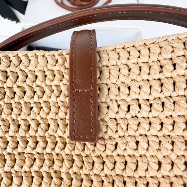 Y*L le 37 mini in raffia -15*13*6cm