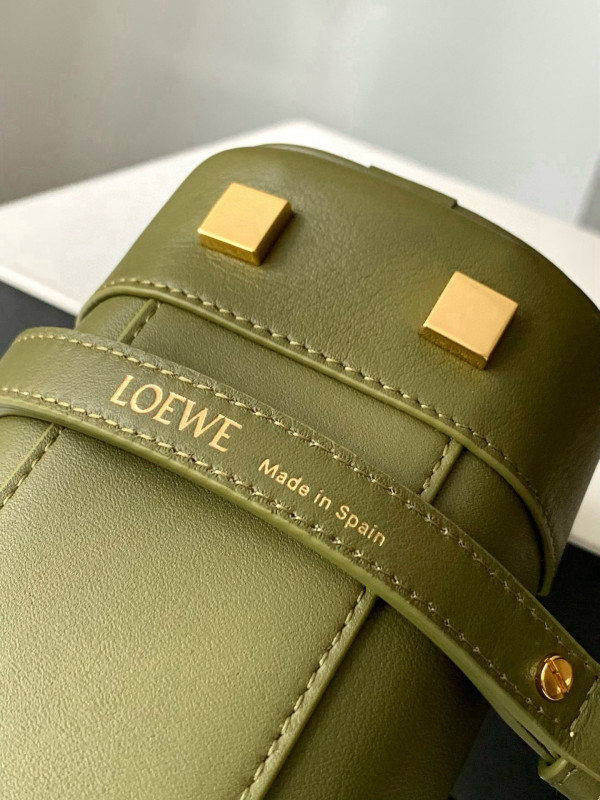 L0ew* amazona 23 cropped bag in nappa calfskin - 23*10*11cm